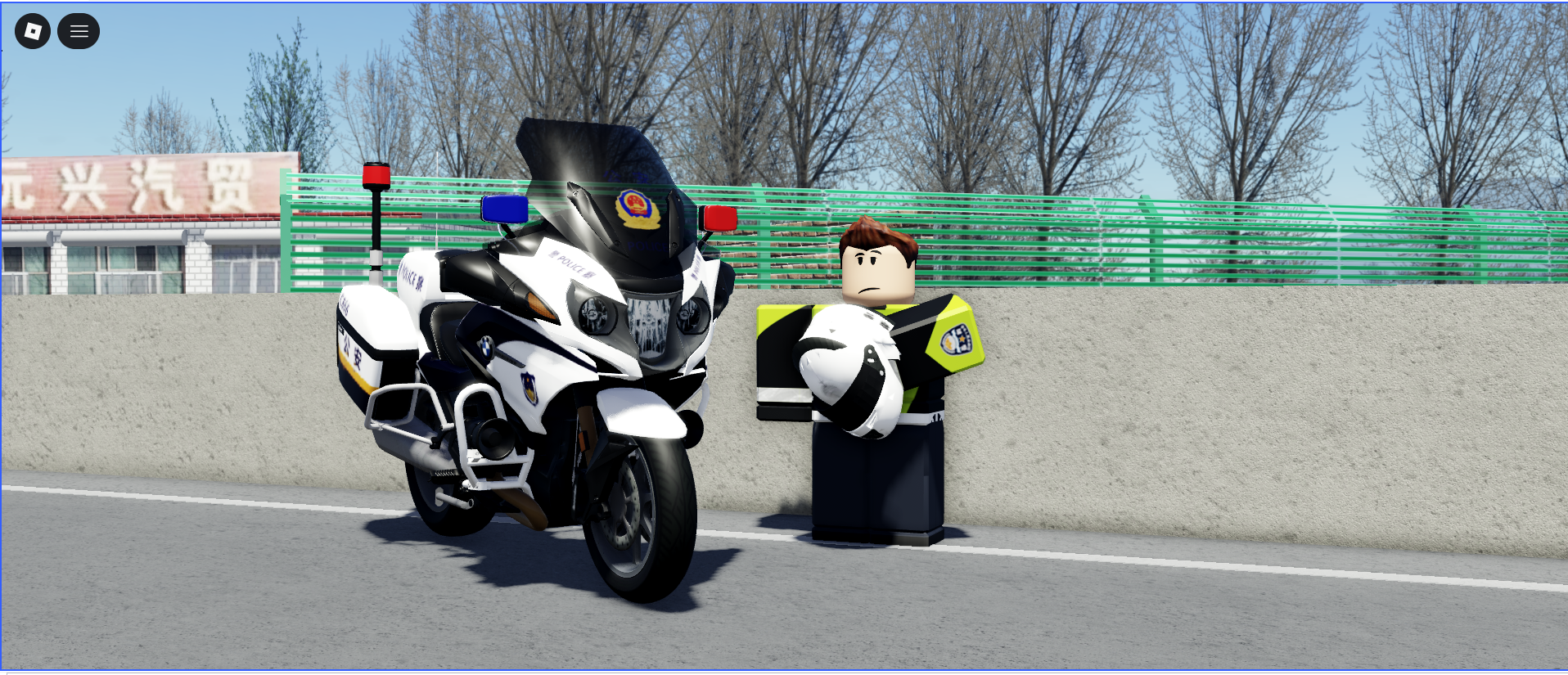 荔枝GAME警用摩托